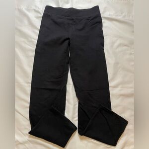 Girls Hanes size medium (7/8) black sweatpants